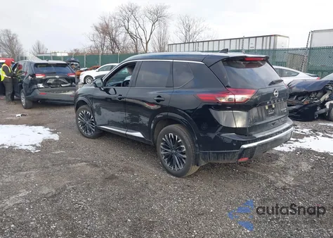 2025 Nissan Rogue Platinum Intelligent Awd z USA, uszkodzony, nr VIN JN8BT3DDXSW301894